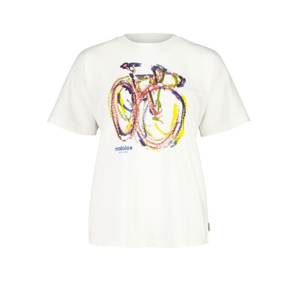 Maloja Bonette glacier milk Damen T-Shirt