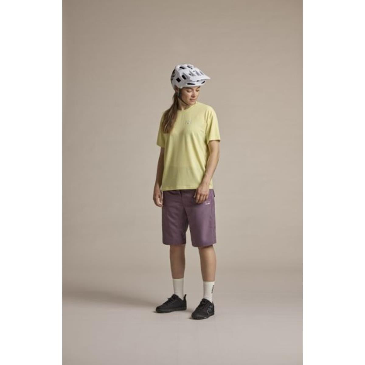 Maloja Freihut Cycle Tee stormy lilac Damen Radshirt