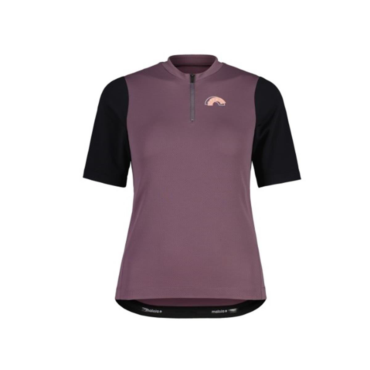 Maloja Arlerstein Gravel Jersey stormy lilac multi Damen Radtrikot