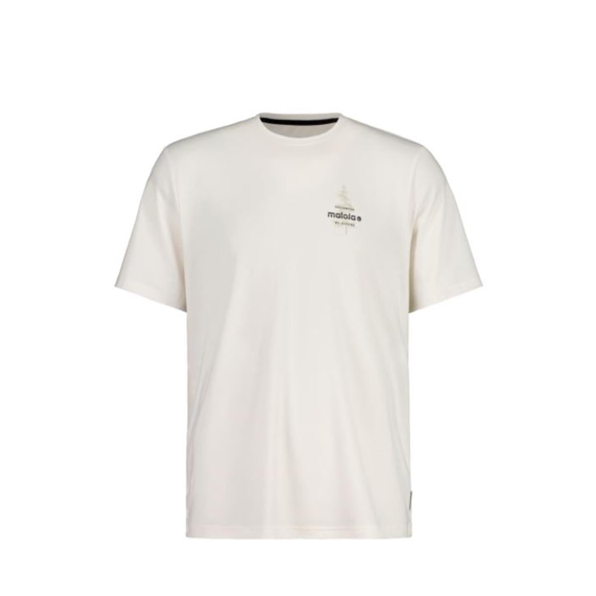 Maloja Kastein shaded white Herren T-Shirt