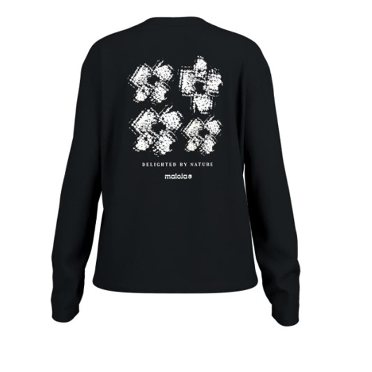 Maloja Tatra deep black Damen Longsleeve