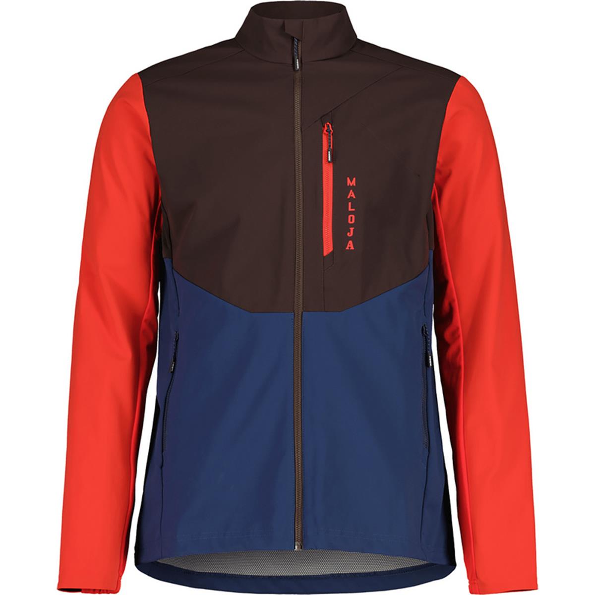 Maloja Alpel Nordic Hybrid Softshell Jacket midnight multi Herren Langlaufjacke