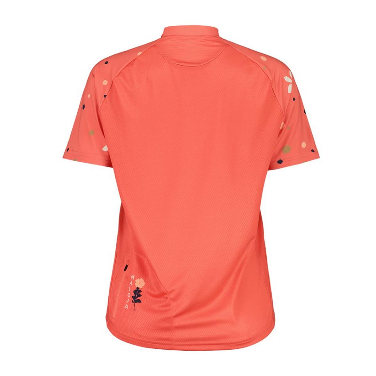 Maloja Tenno Allmountain 1/2 Cycle Jersey cranberry Damen Radtrikot