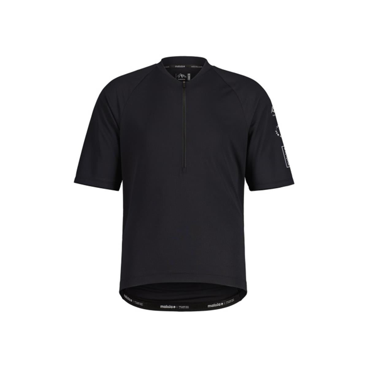 Maloja SpiazzoM. Gravel Jersey Men deep black