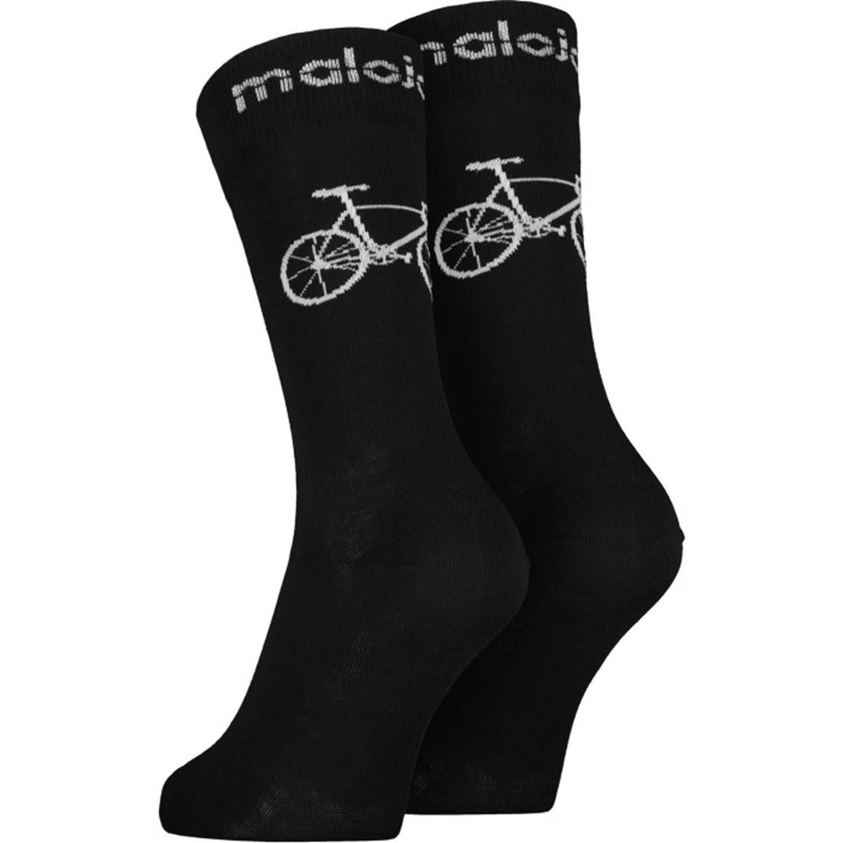 Maloja StalkM. Socks deep black