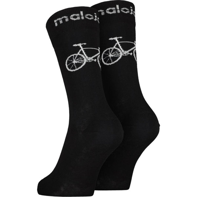 Maloja StalkM. Socks deep black