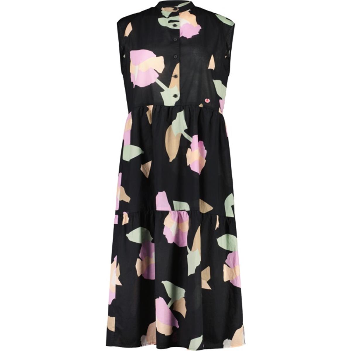 Maloja PilatusM. Kleid Women deep black fieldflower