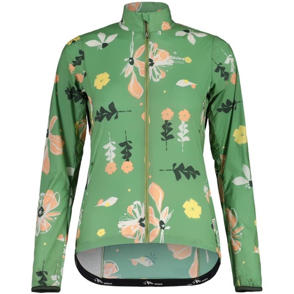 Maloja Seis Printed Cycle pastel clover flora Damen Radjacke