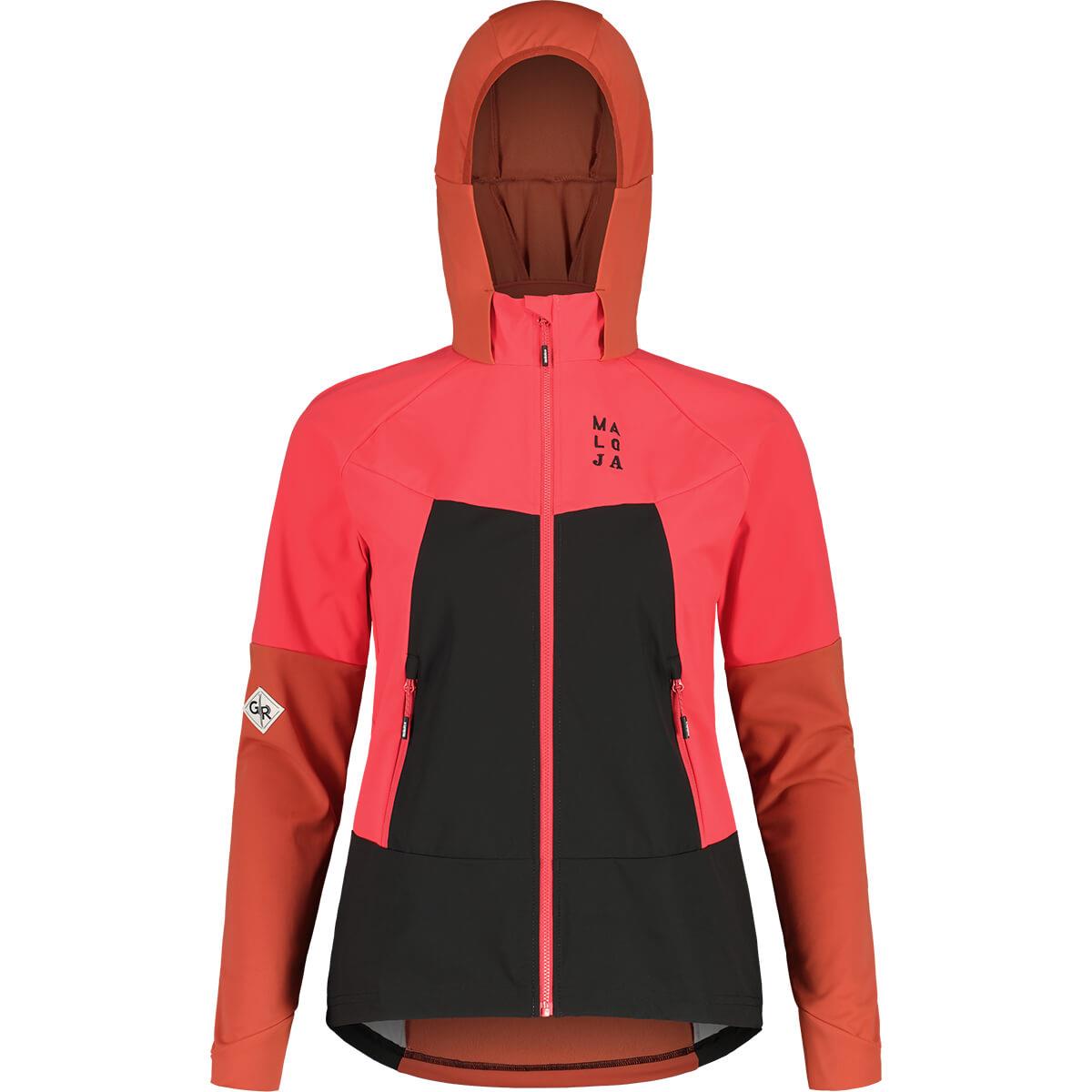 Maloja SchareckM. Nordic Hybrid Jacket raspberry Langlaufjacke Damen