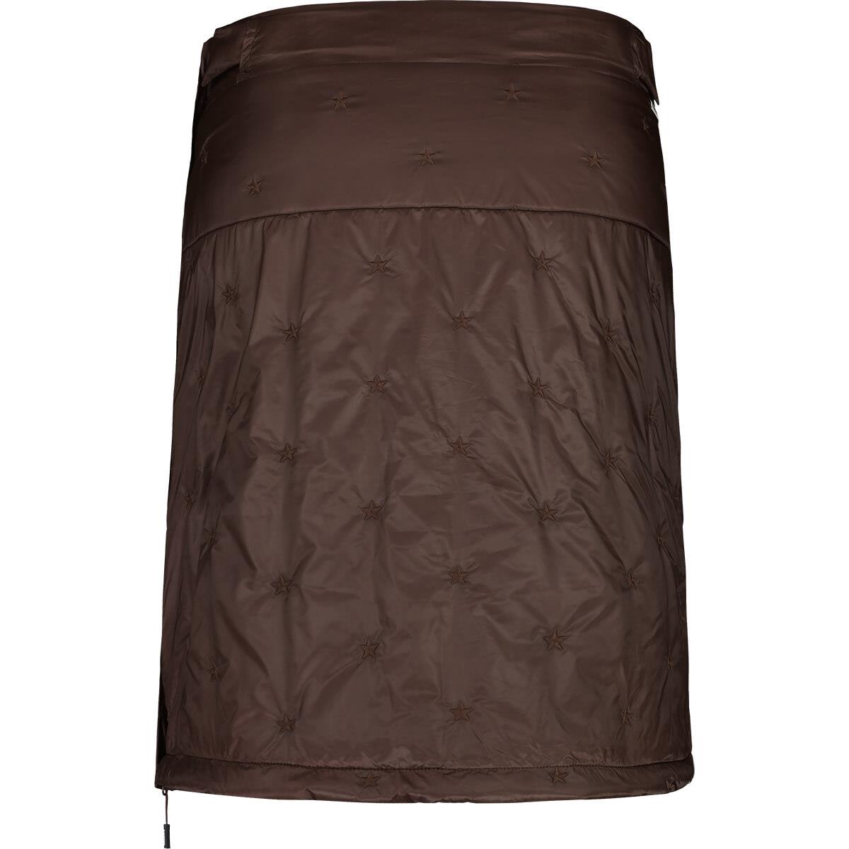 Maloja BarmsteinM. Alpine Puffer Skirt Women chocolate