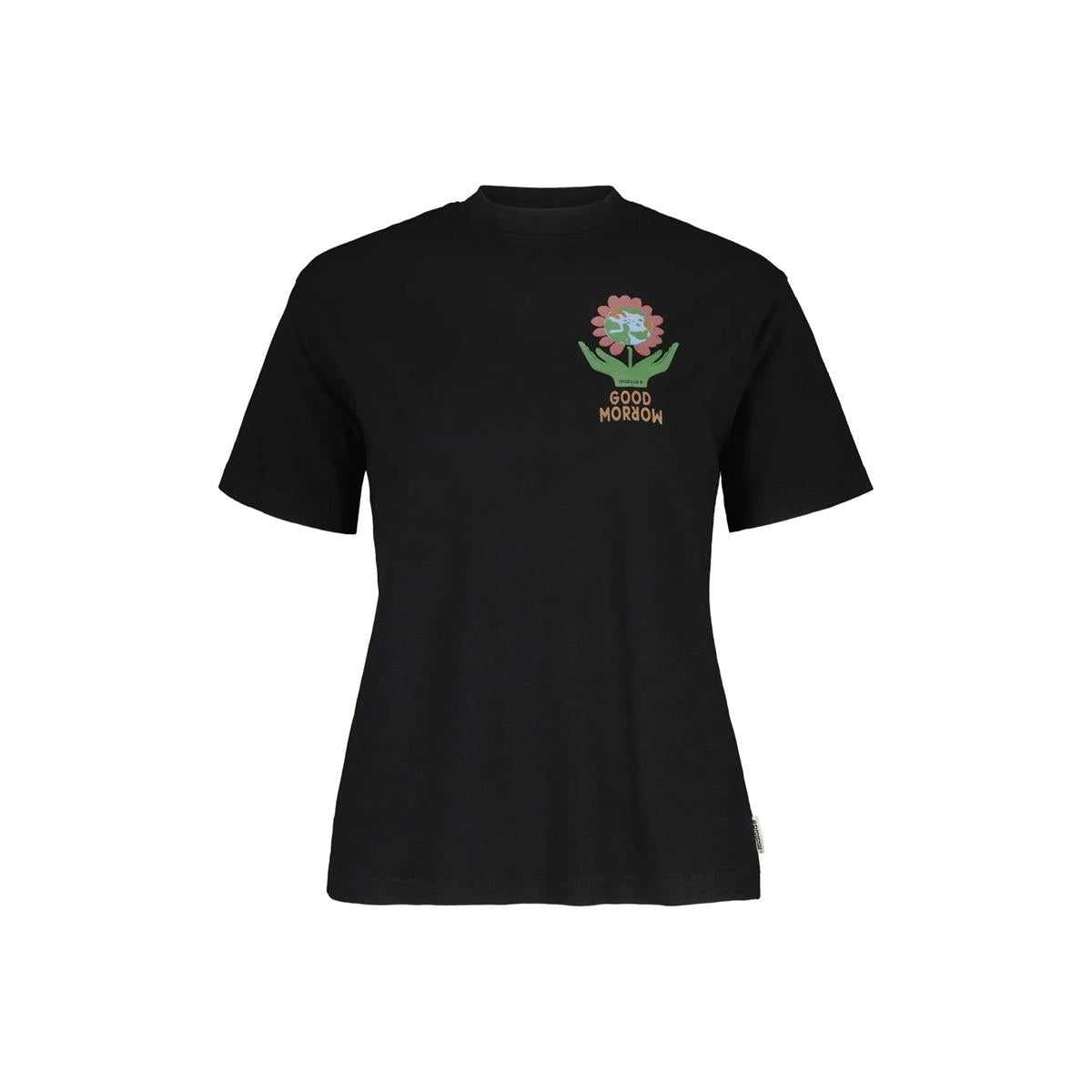 Maloja Flims deep black Damen T-Shirt