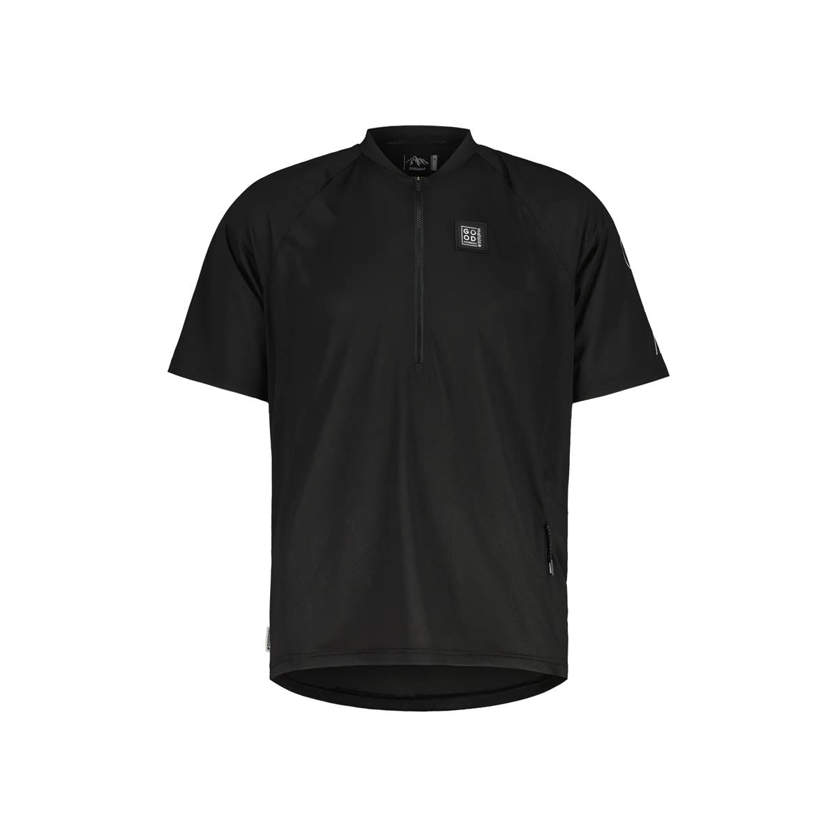 Maloja Carzano Trail Jersey deep black Herren Radtrikot