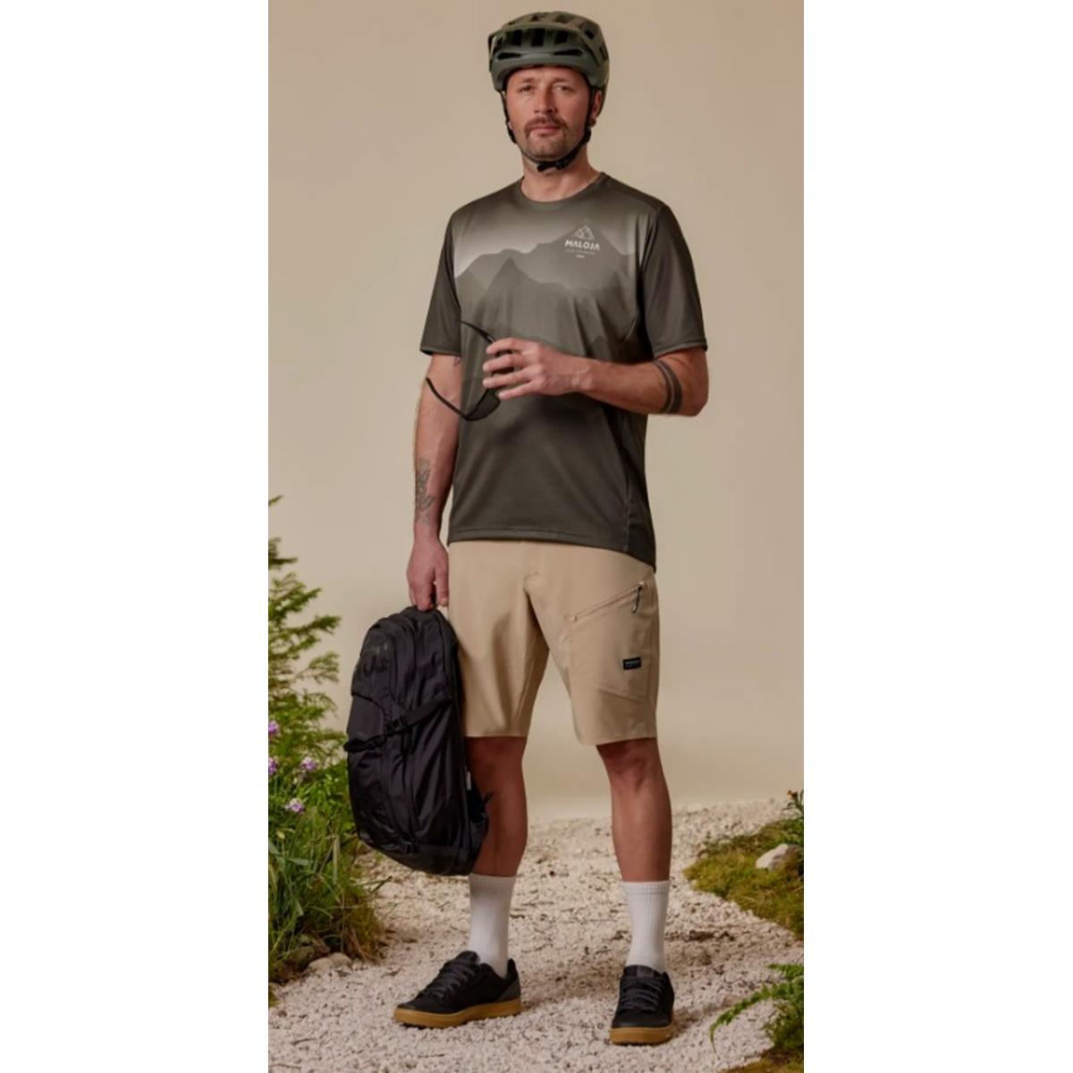 Maloja - FuornM. - Radhose Deep black multi - Herren