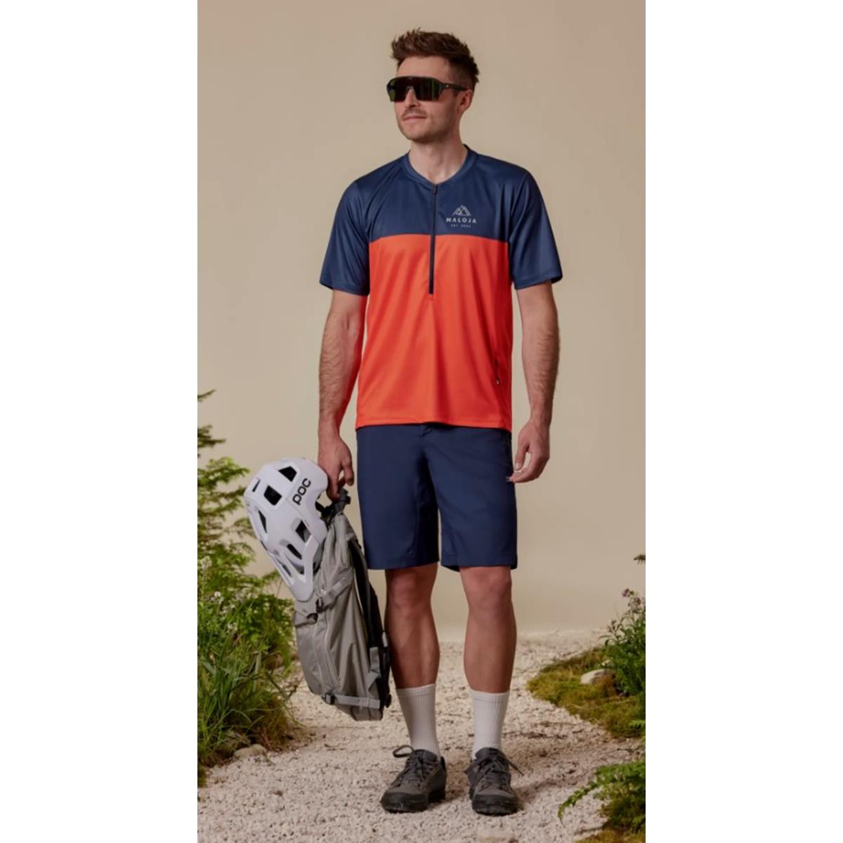 Maloja - BardinM. - Radhose deep black multi - Herren
