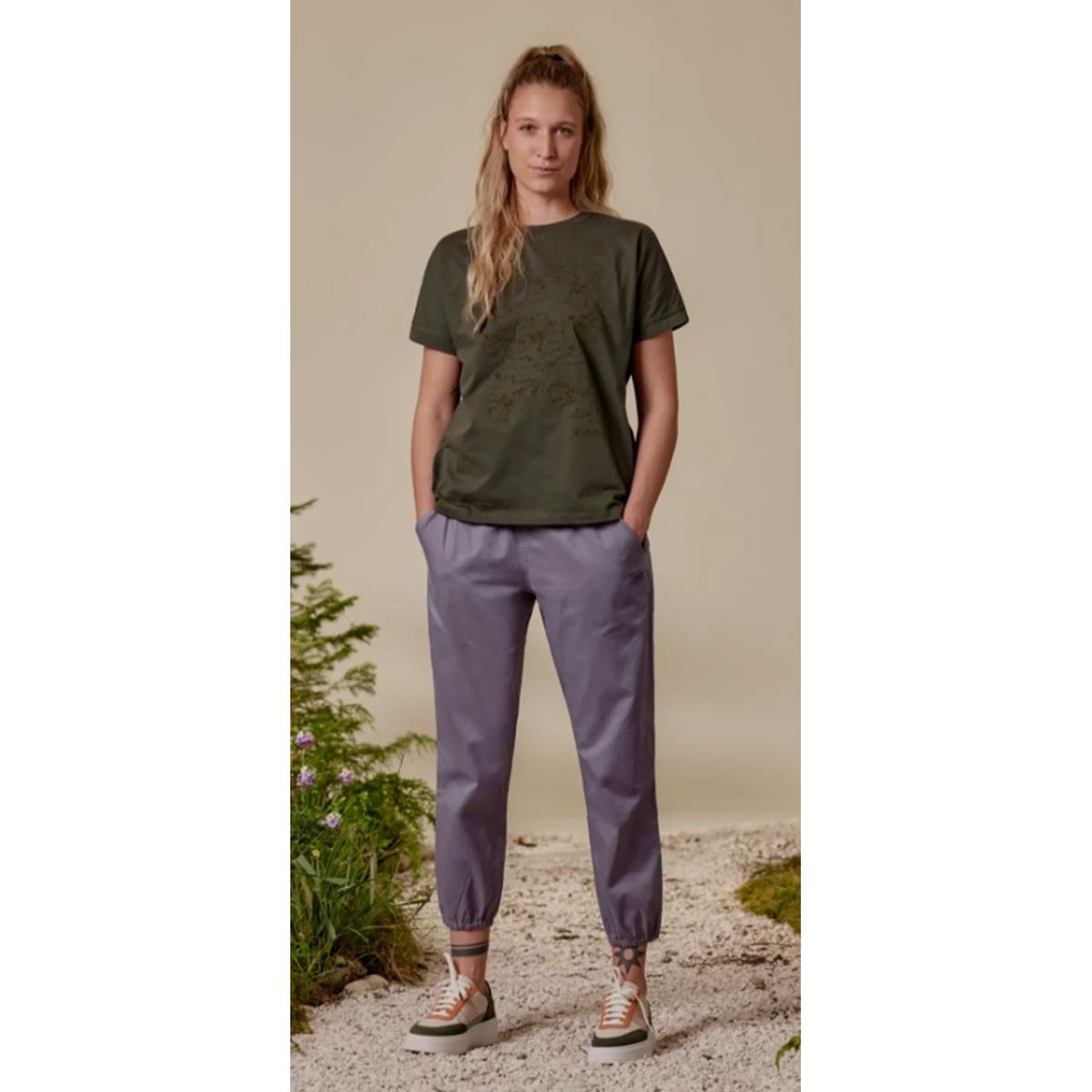 Maloja - FliegenpilzM. - Freiteithose Deep black fieldflower - Damen