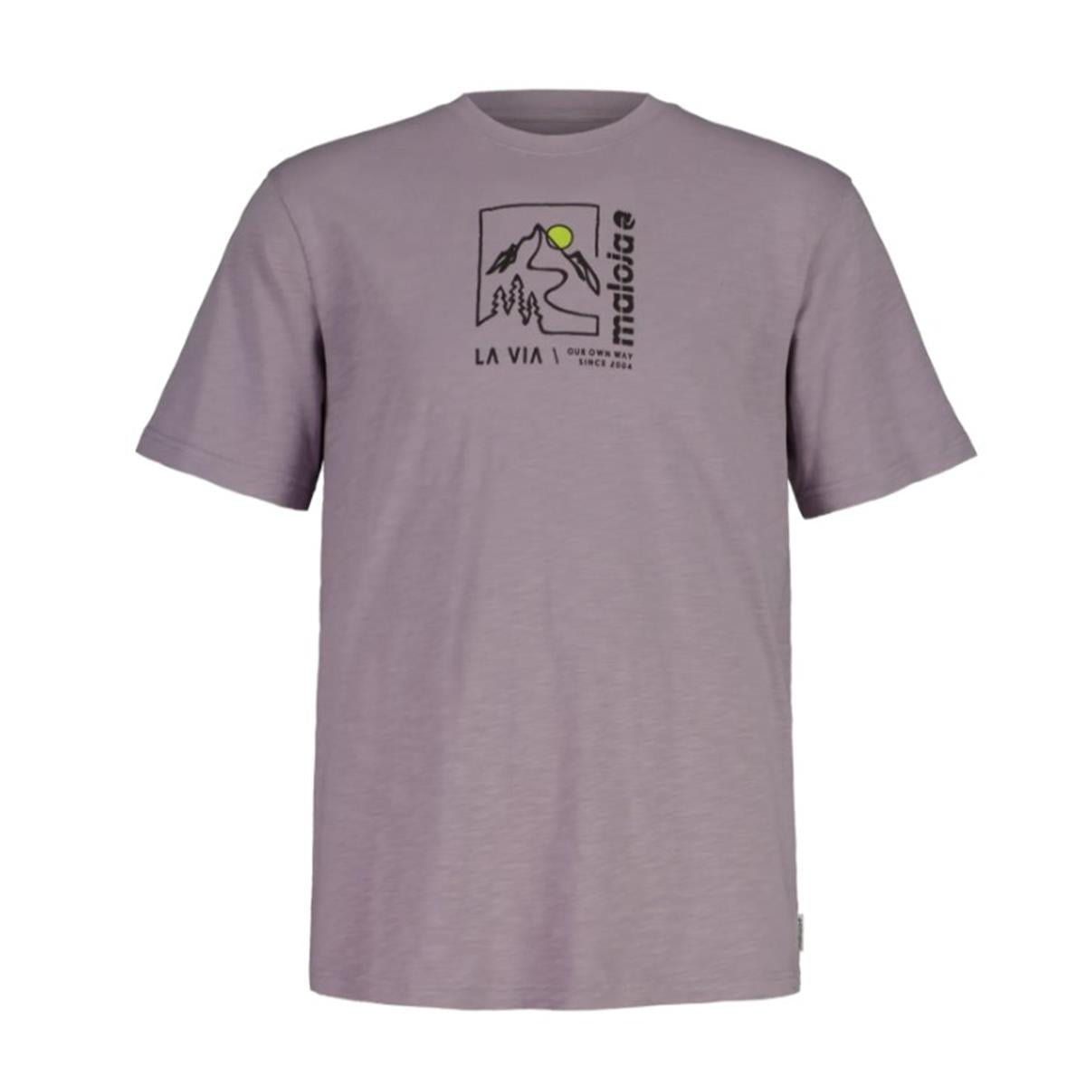 Maloja BraccaM. - T-Shirt smoky purple- Herren