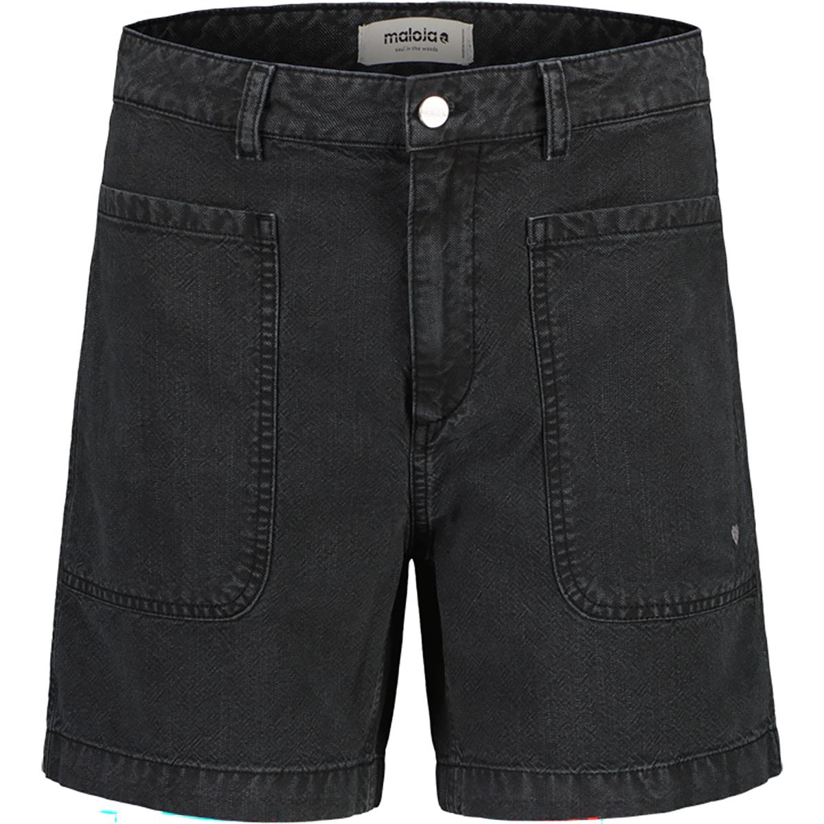 Maloja Esja deep black Damen Shorts