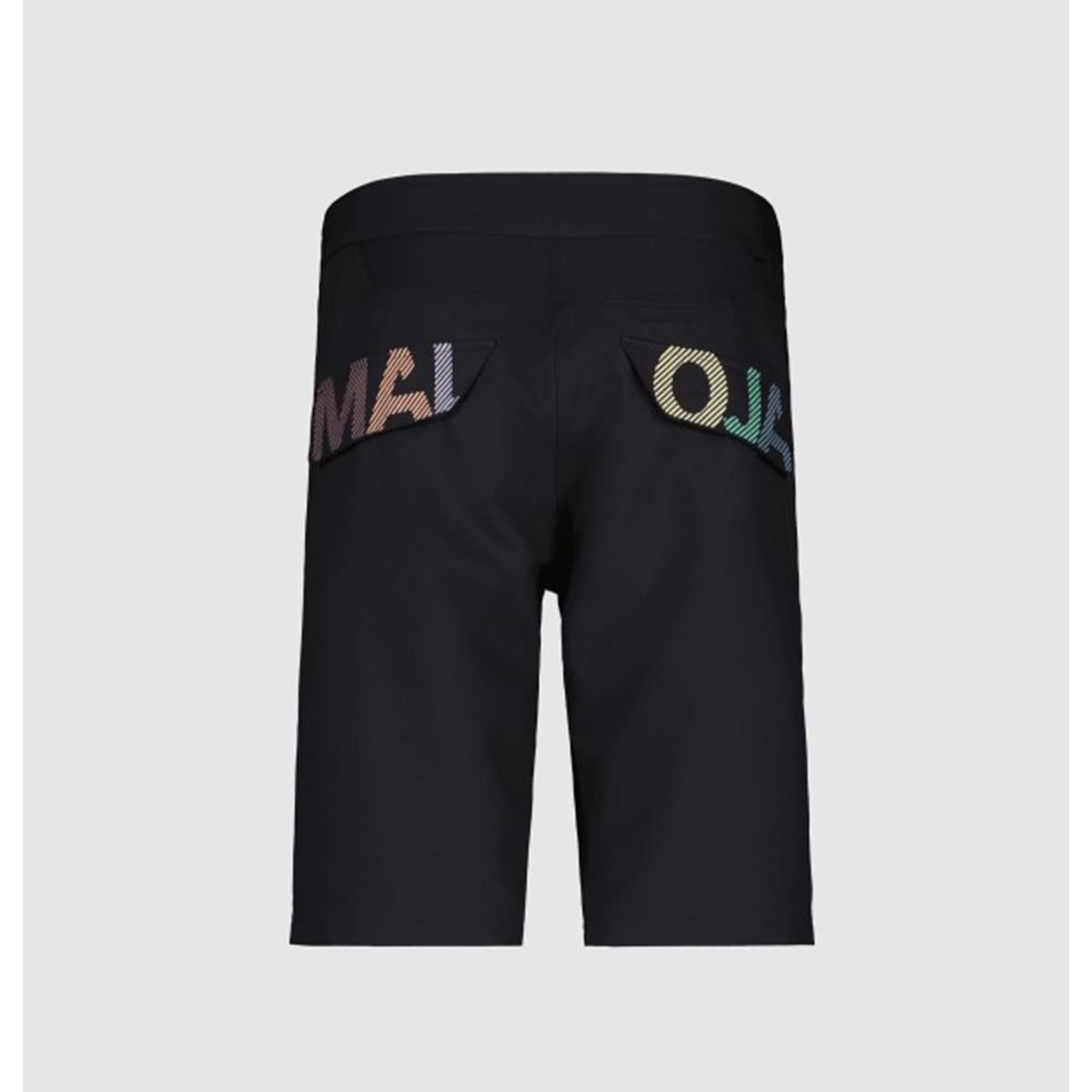 Maloja Cardamina Cycle deep black multi Damen Shorts