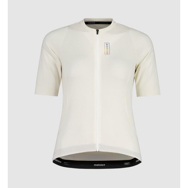 Maloja RigiM. 1/2 Roadbike Jersey shaded white Damen