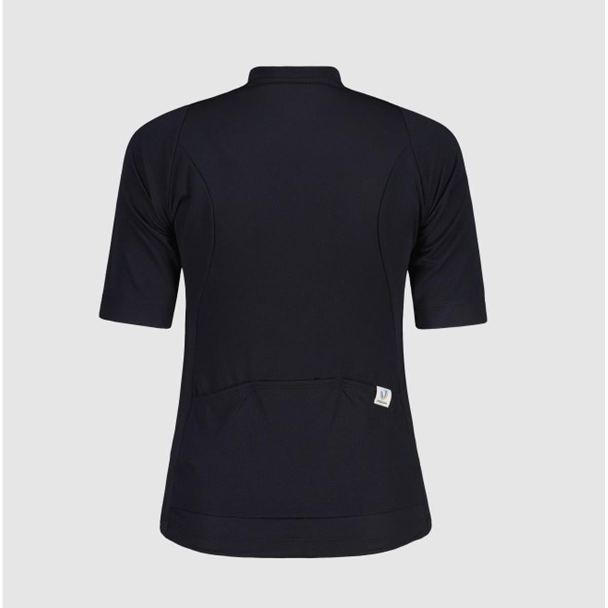 Maloja RigiM. 1/2 Roadbike Jersey deep black Damen