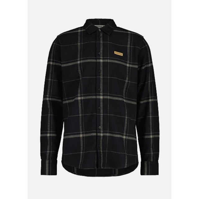 Maloja KofelM. Hemd Herren Deep Black Multi