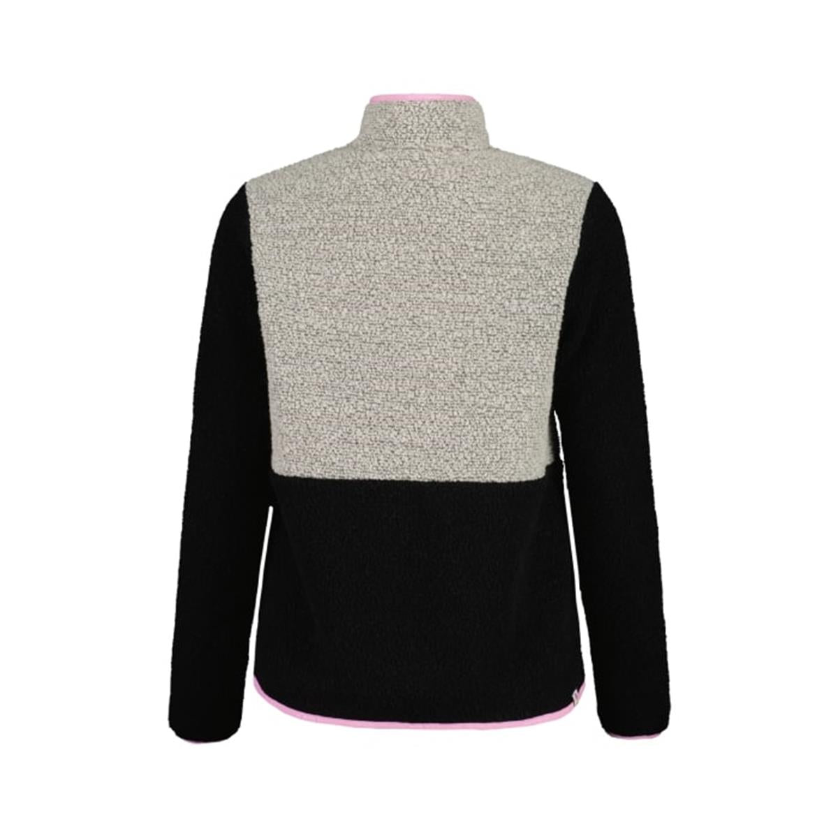 Maloja Damen VallettaM. Fleece-Jacke Deep Black Multi