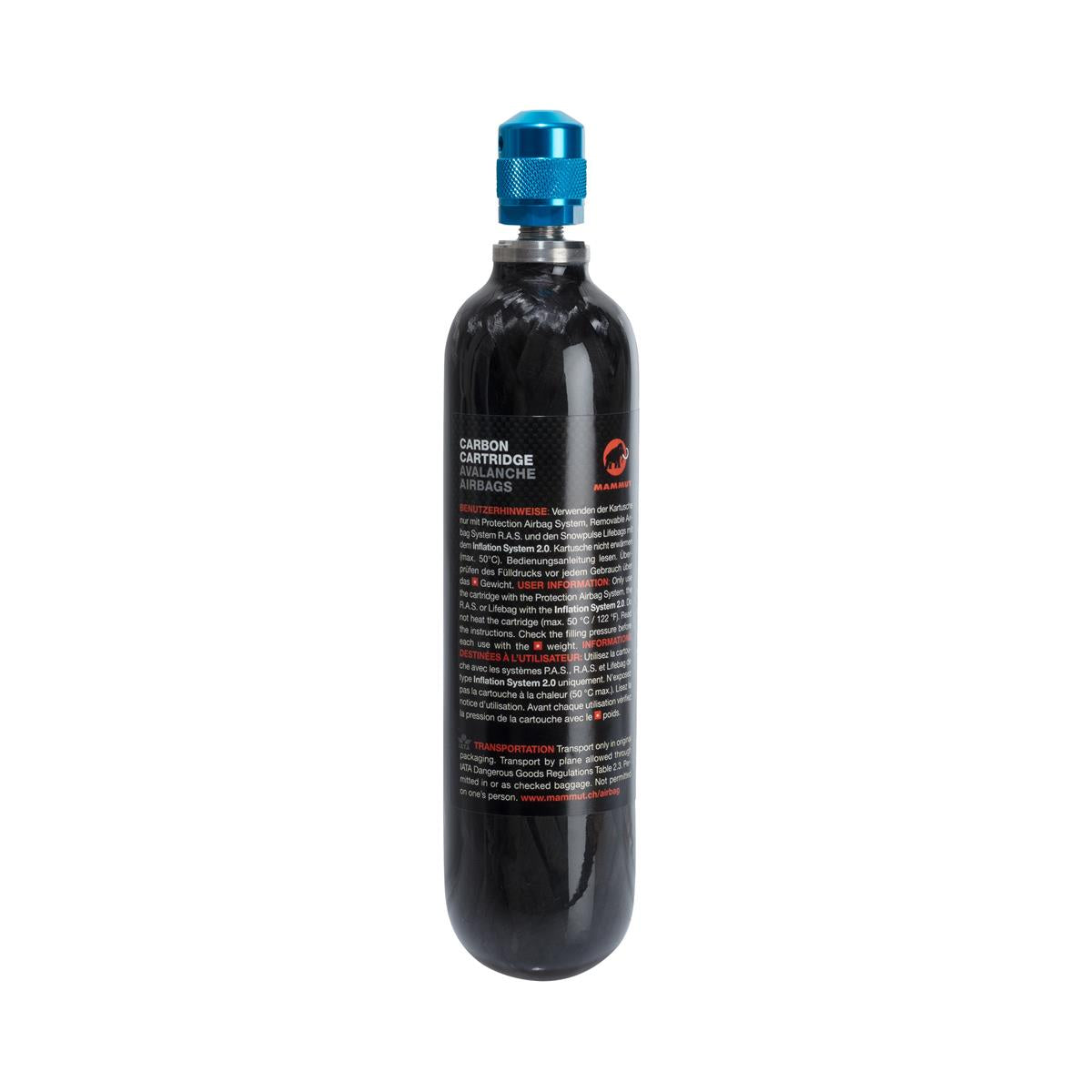 Mammut Carbon Cartridge Non-Refillable 300bar Kartusche, black