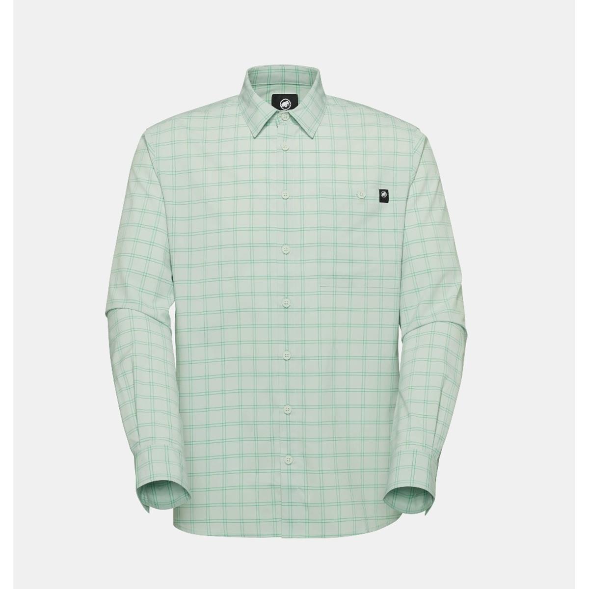 Mammut Lenni Longsleeve Shirt Men - Steel Black