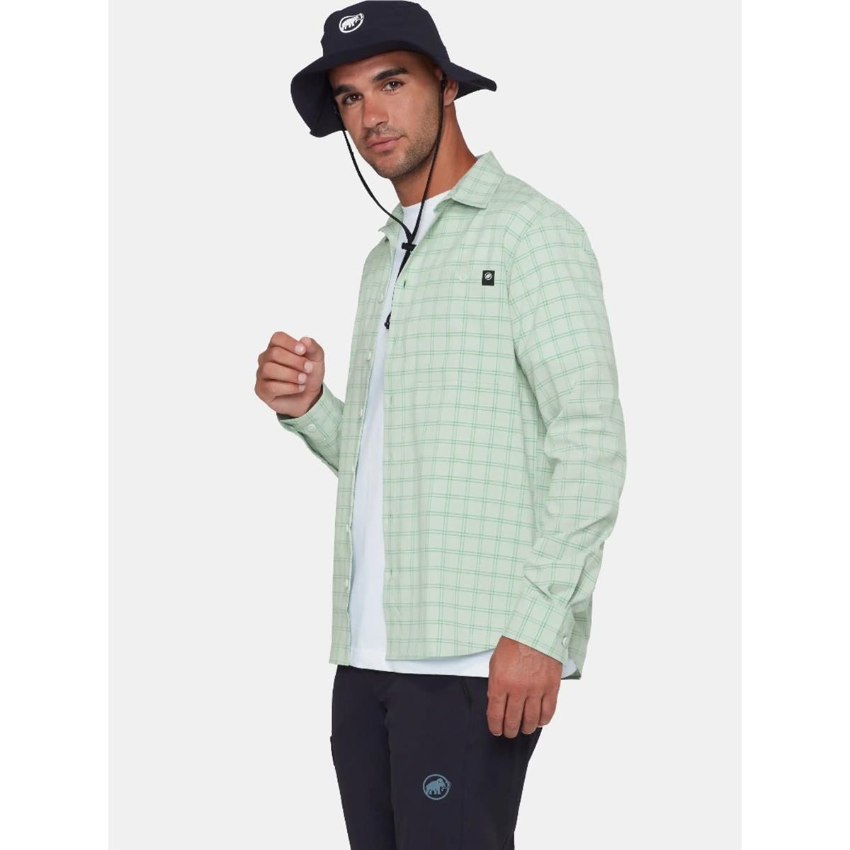 Mammut Lenni Longsleeve Shirt Men - Steel Black