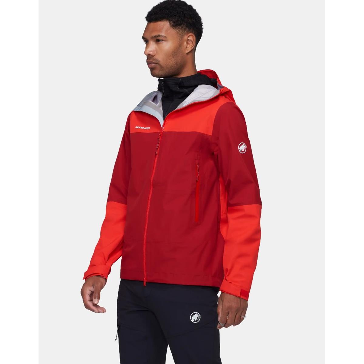 Mammut Alto Guide HS Hooded Jacket Men - Dark Mammut Red