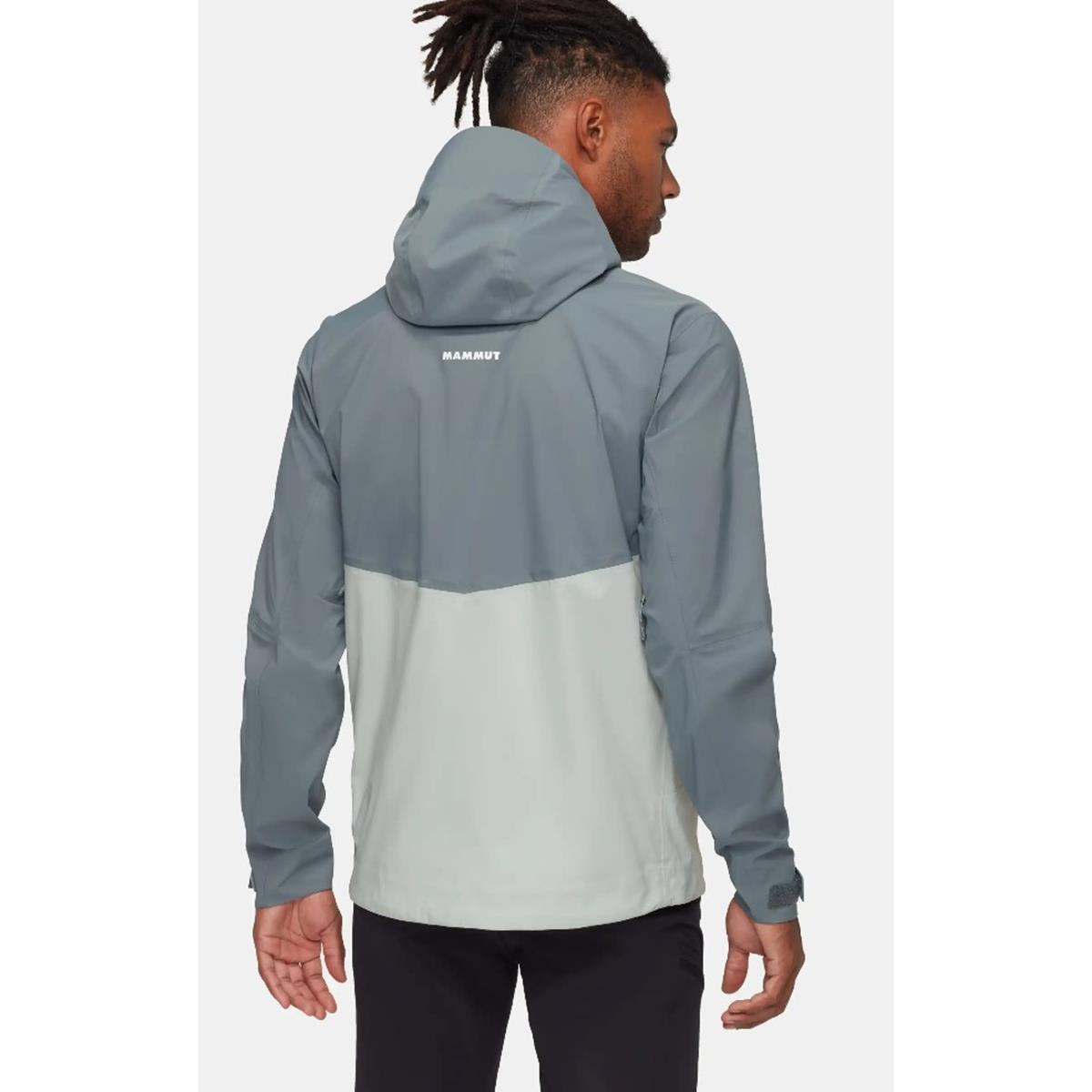 MAMMUT- Alto Guide HS Hooded Jacket Men - Silver sage- strata- Herren