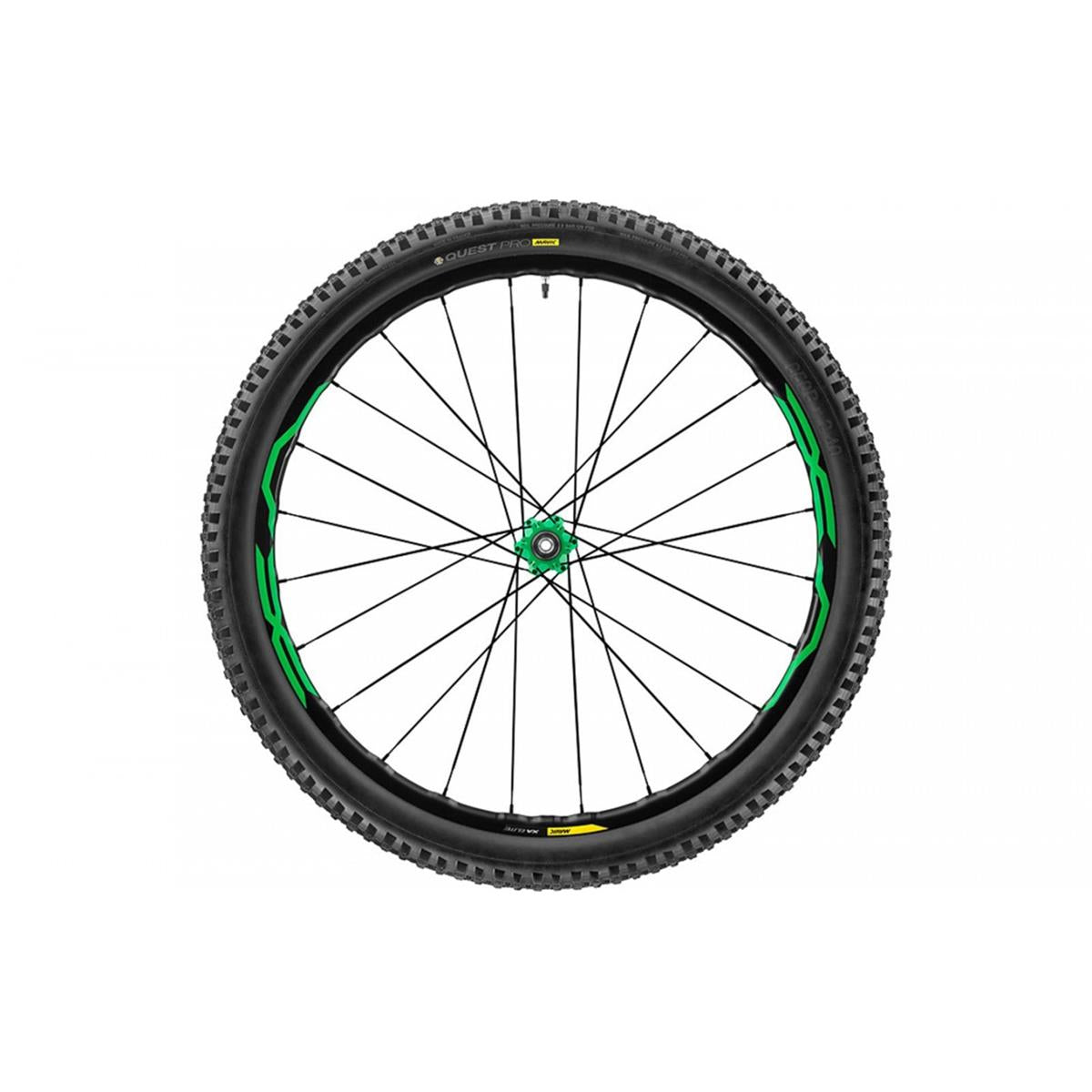Mavic XA Elite Green 27,5 Hinterrad