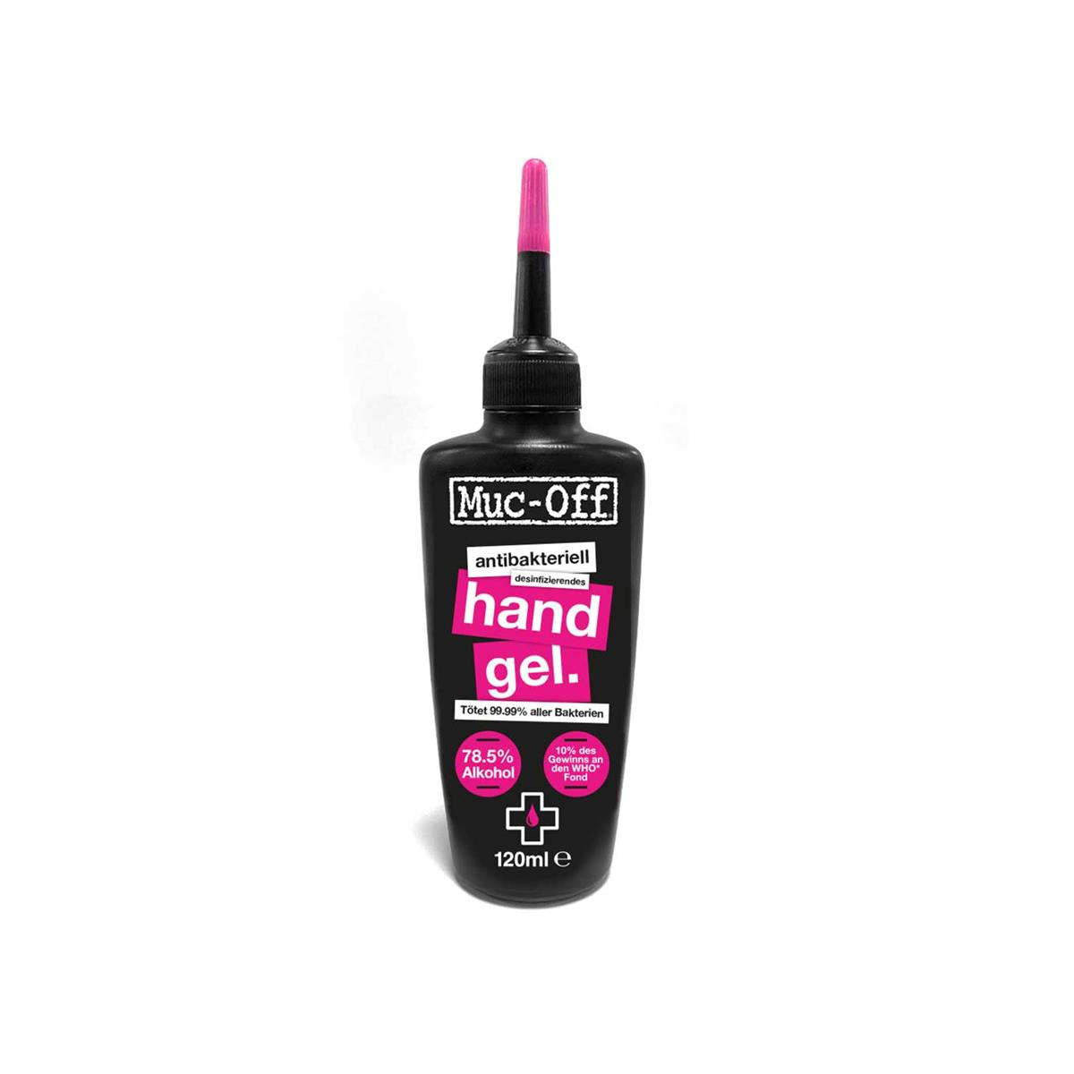 MucOff Antibacterial Hand Sanitising Gel 120ml