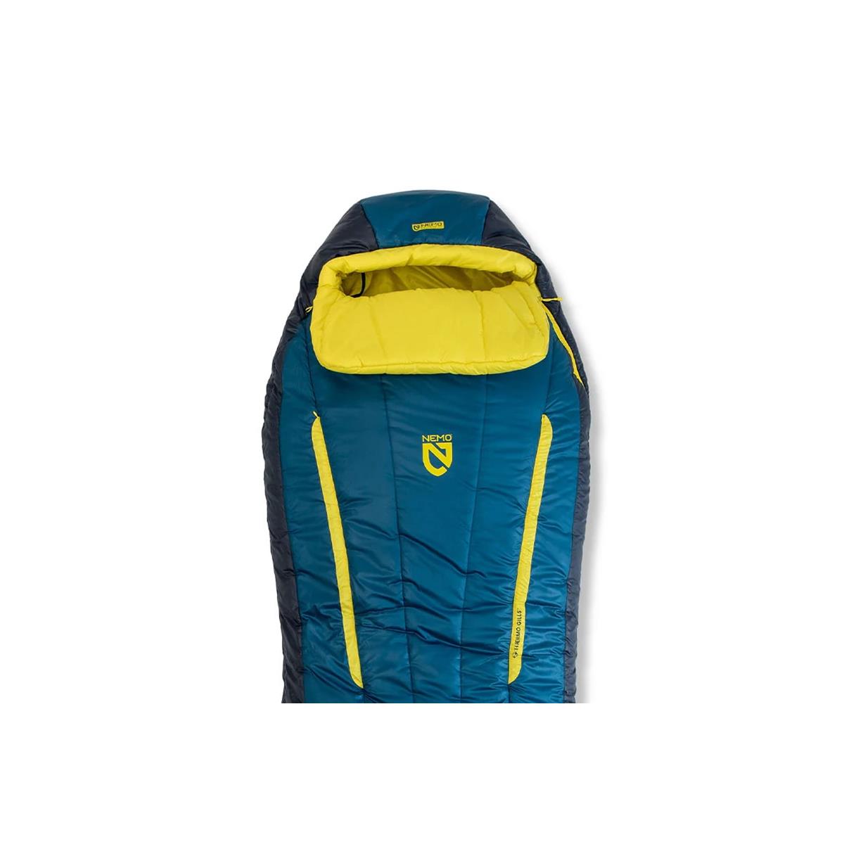 Nemo Forte™ Men's Endless Promise™ Synthetic Sleeping Bag 20 abyss/green sheen