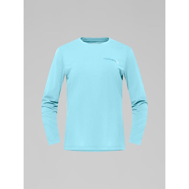 Norrona W Femund Tech Long Sleeve aqua haze Damen