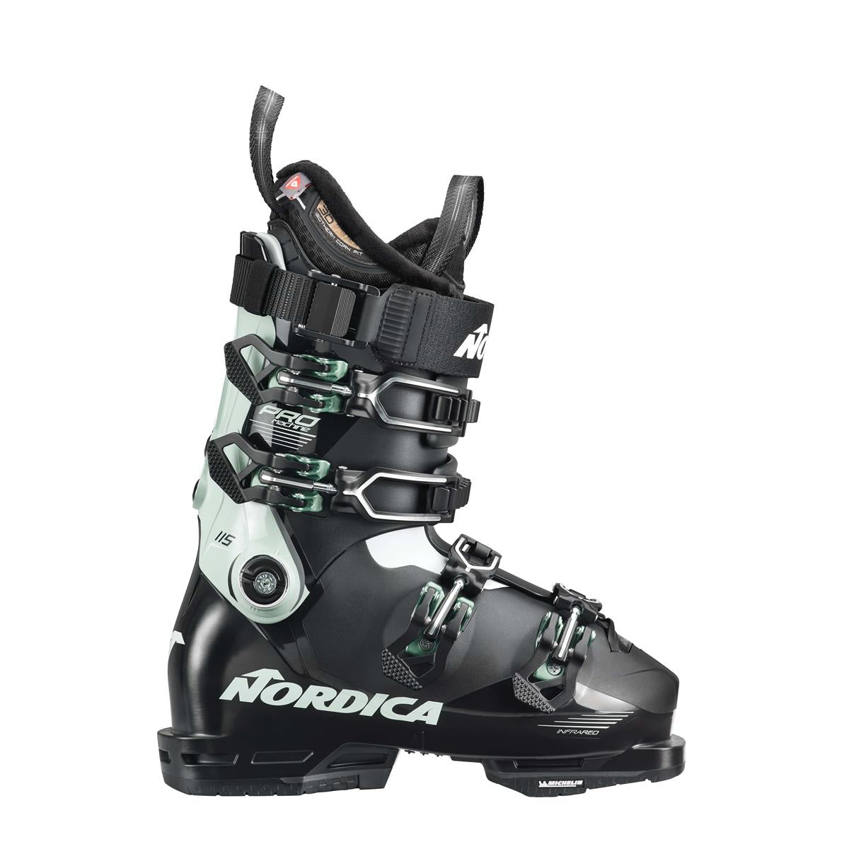 Nordica Promachine 115 W (GW) - schwarz/grün/weiß