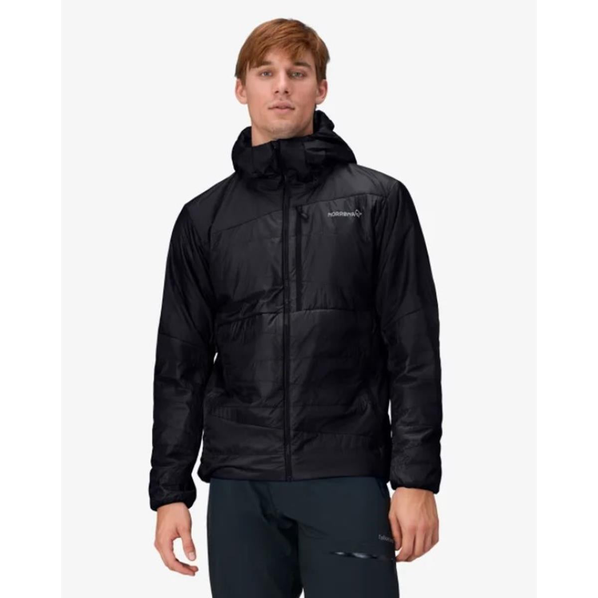 Norrøna Men's falketind thermo40 Zip Hood - caviar black