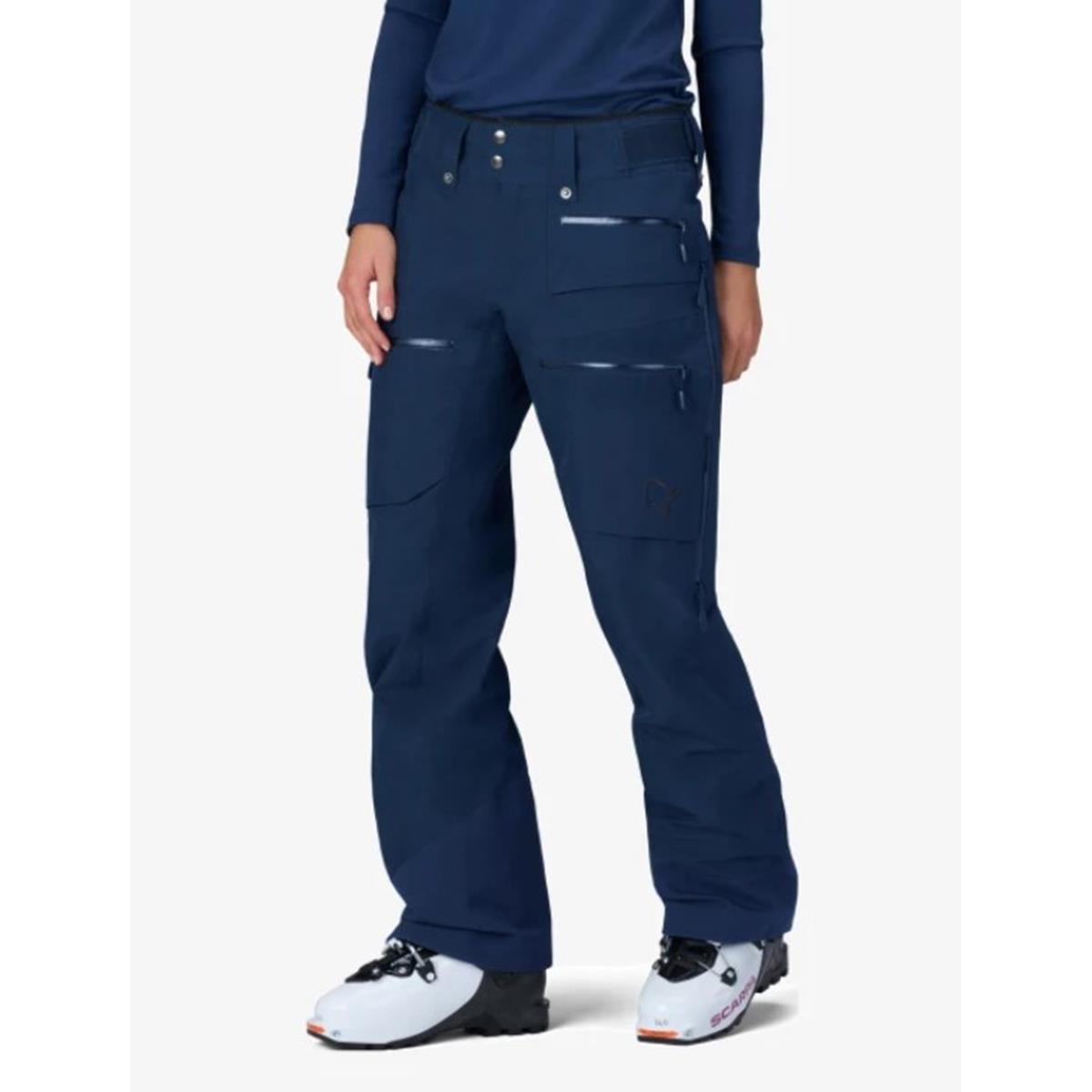 Norrøna Women's lofoten Gore-Tex Insulated Pants - indigo night blue