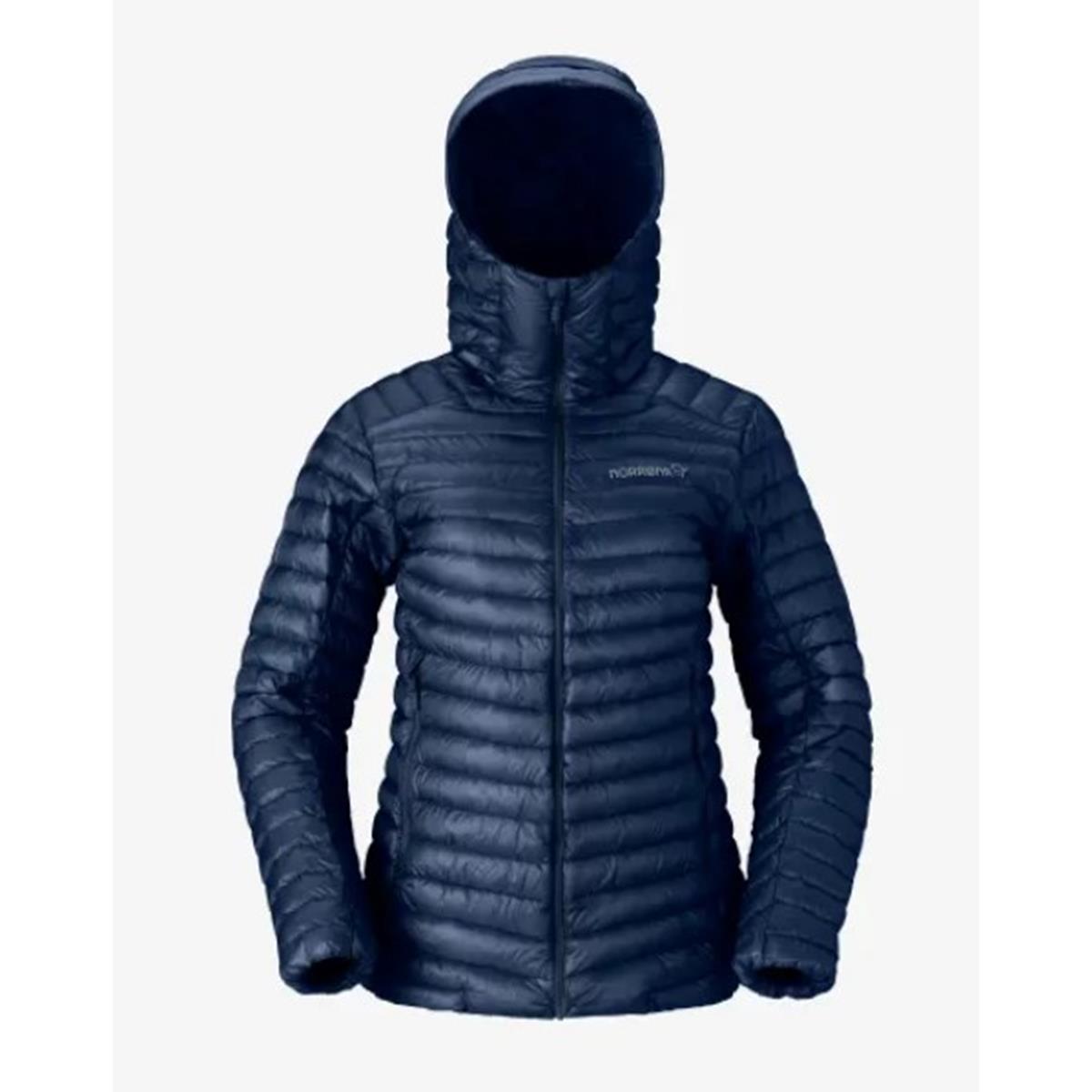 Norrøna Trollveggen Down 800 superleichte Kapuze Damen - indigo night blue