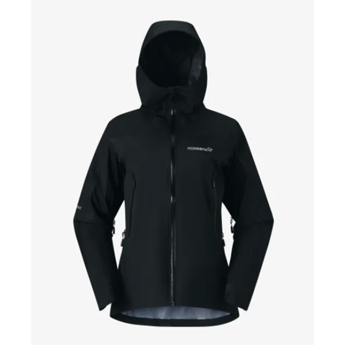 Norrøna falketind Gore-Tex Jacke Damen - caviar black