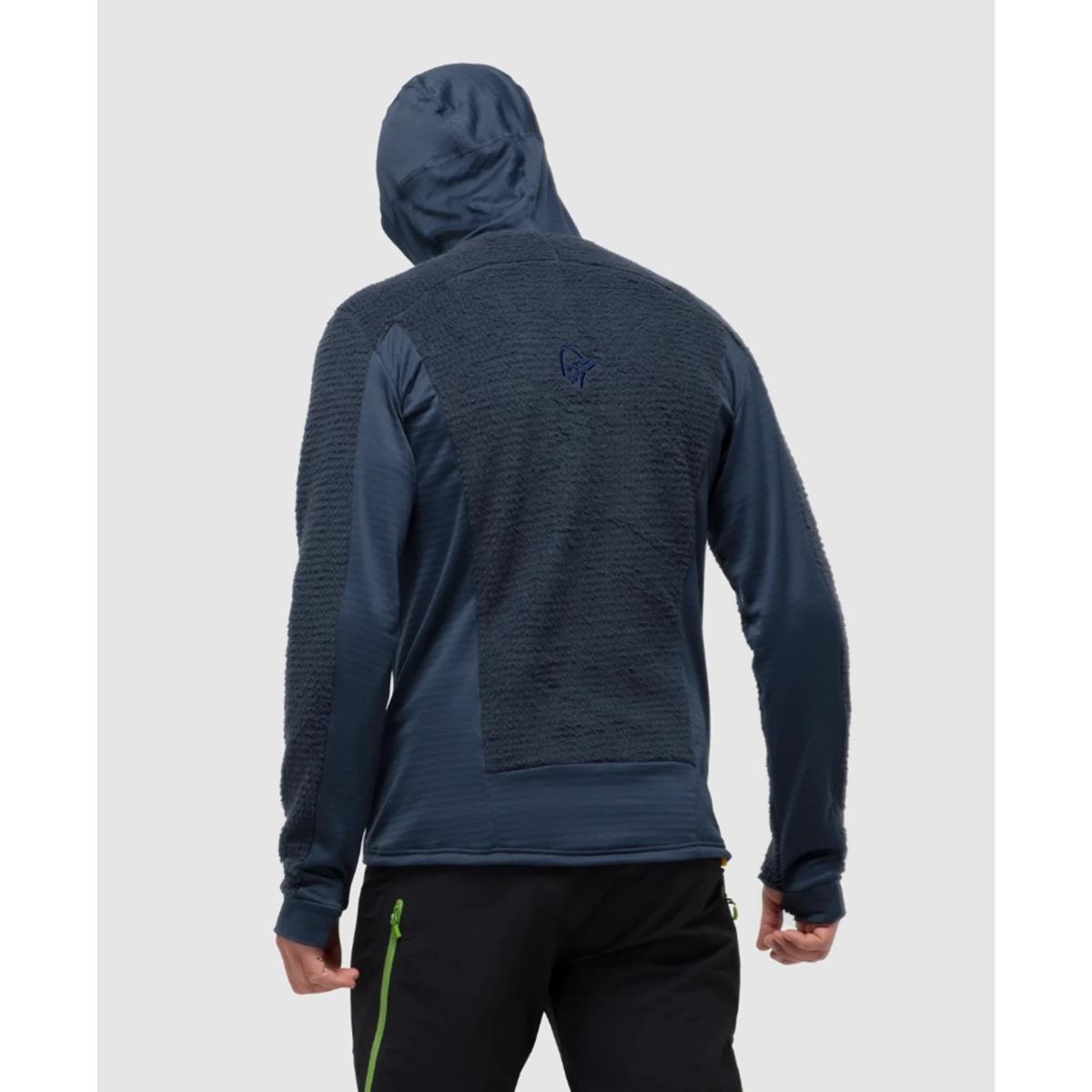 Norrøna Men's falketind alpha120 Zip Hood - indigo night