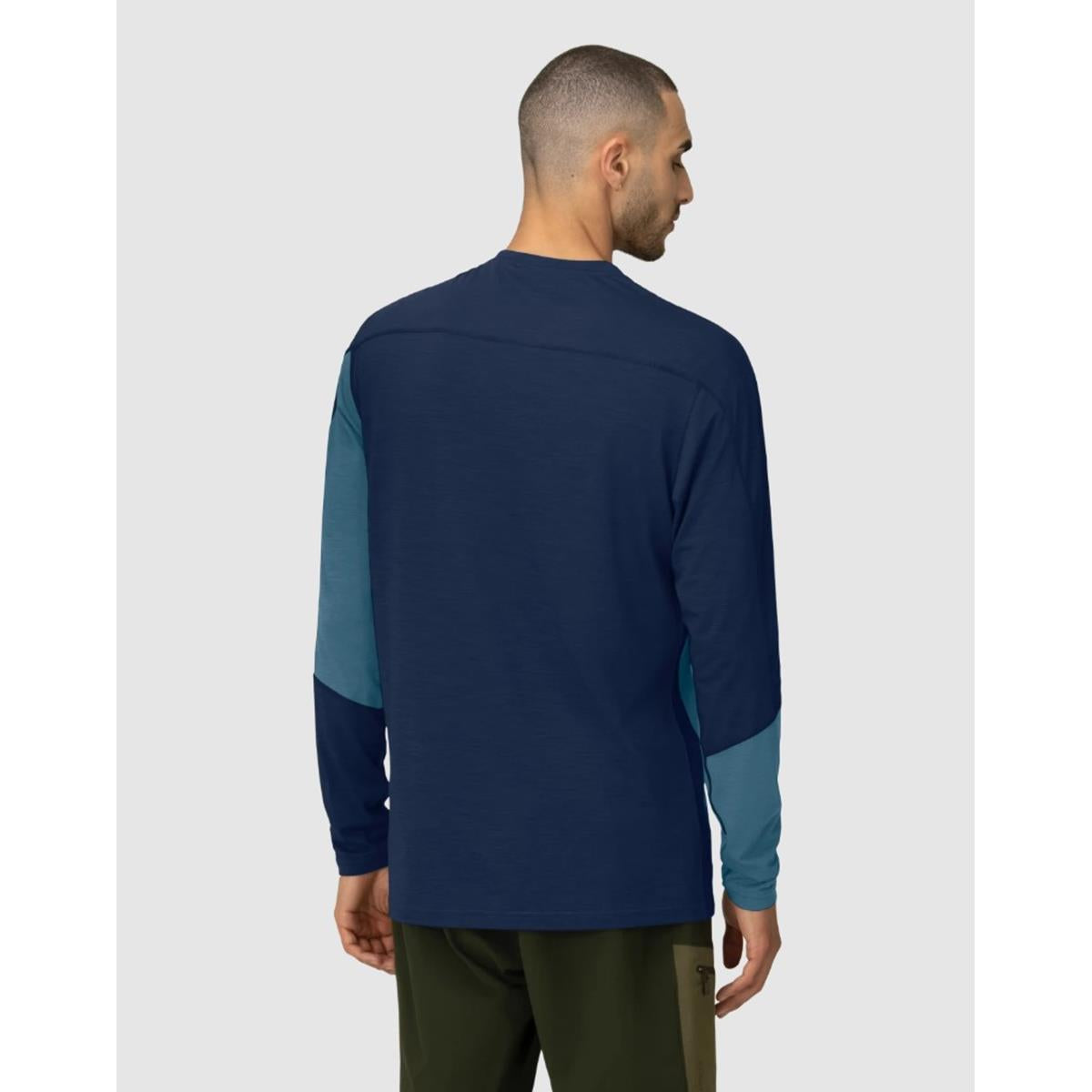 Norrøna Men's falketind equaliser merino round Neck - calendula