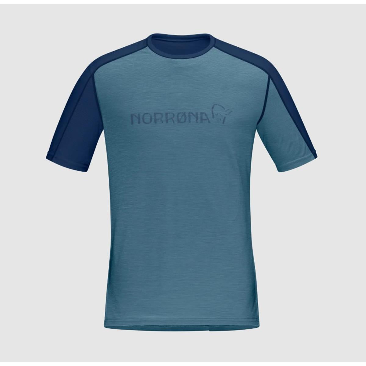 Norrøna Men's falketind equaliser merino T-Shirt - trooper