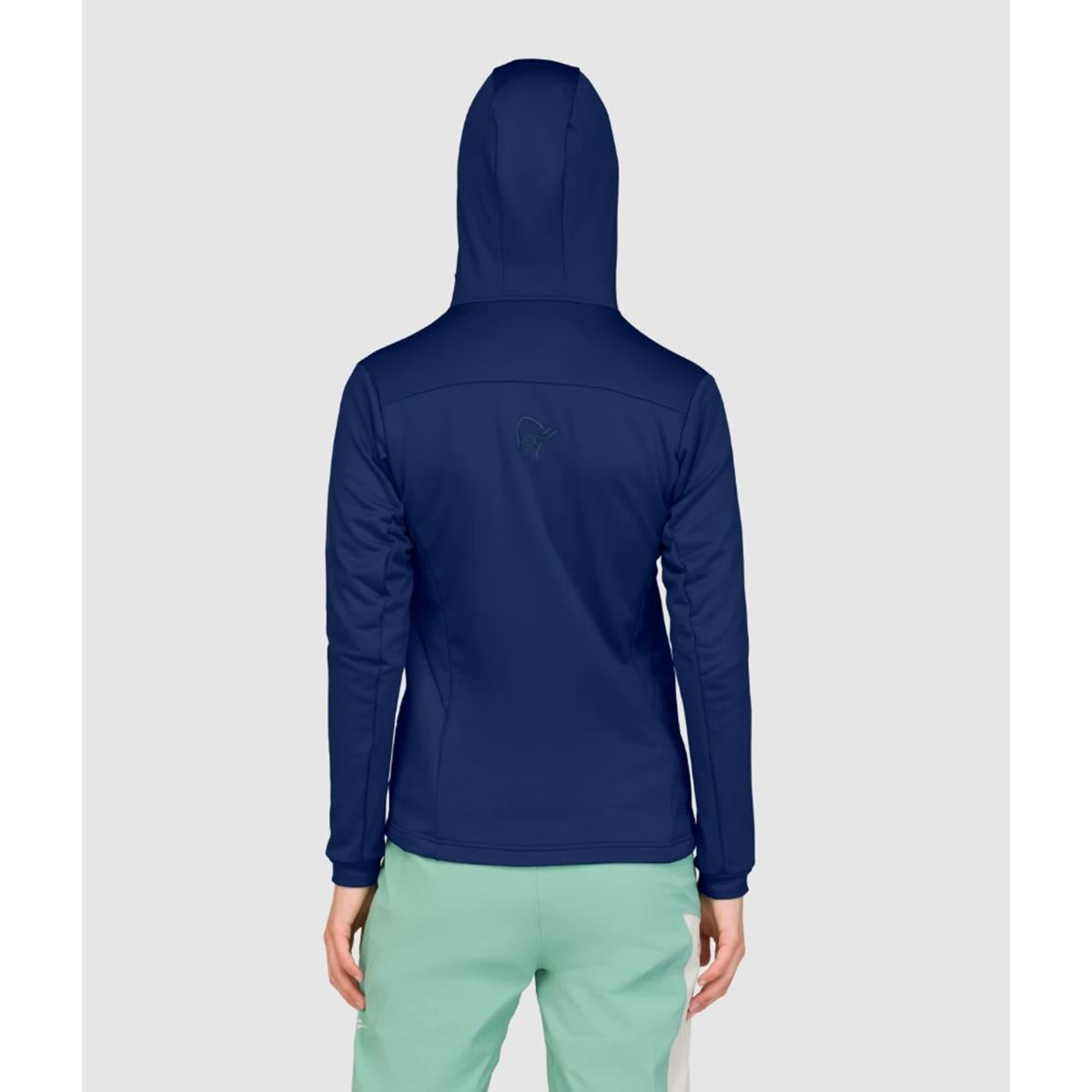 Norrøna Women's falketind warm2 stretch Hood - indigo night