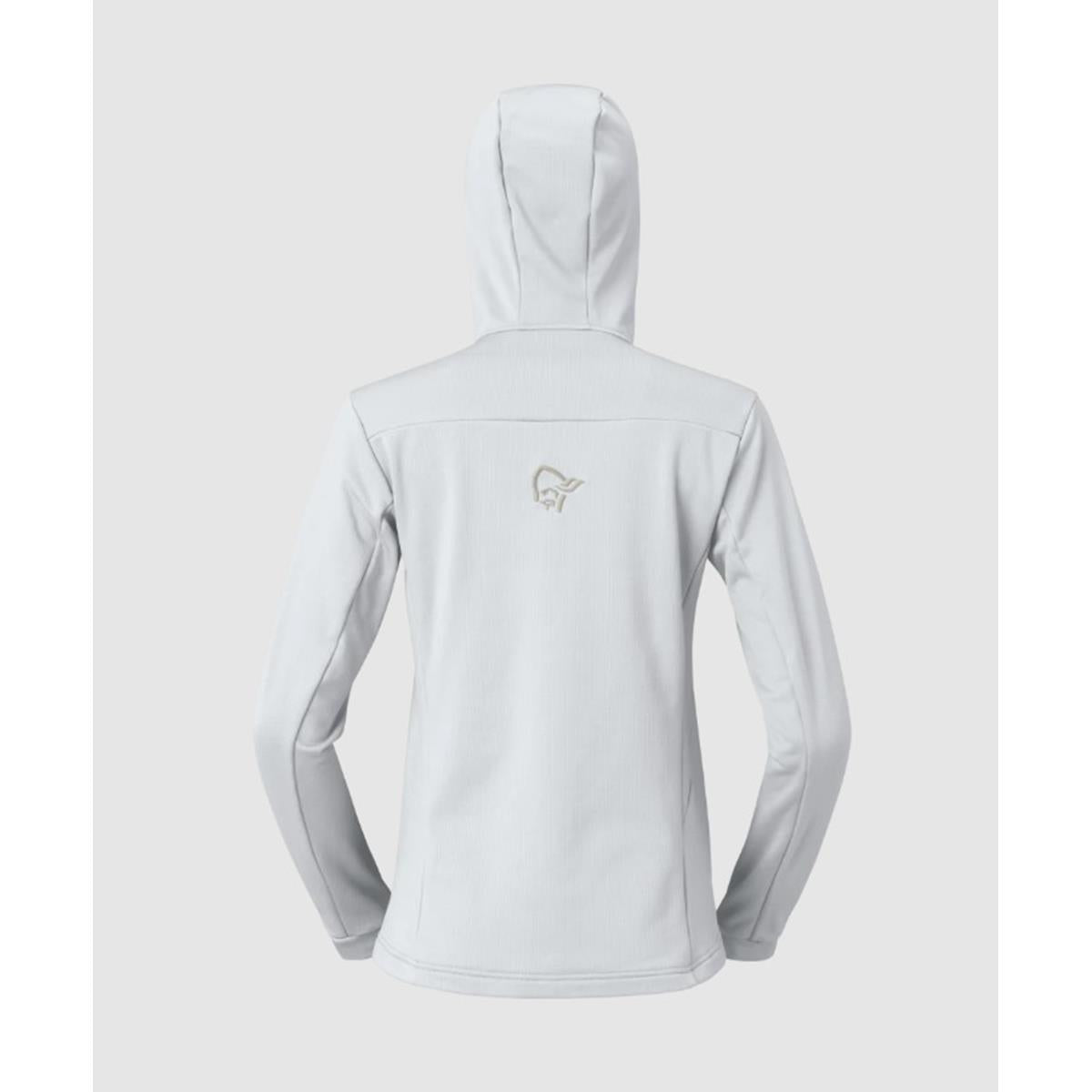 Norrøna Women'sfalketind warm2 stretch Hood - snow white