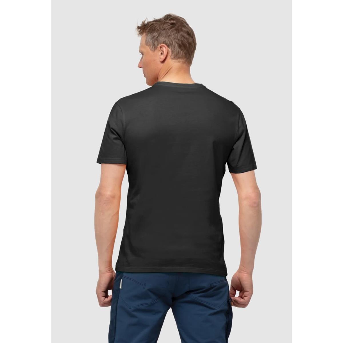 Norrøna Men's /29 cotton viking T-shirt - caviar black