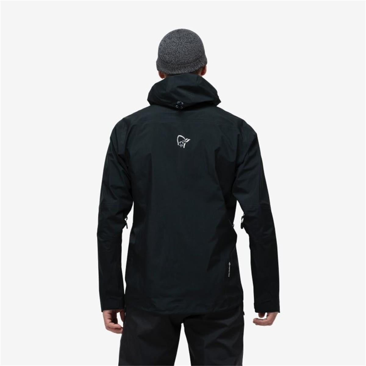 Norrona Herren Gorejacke Falketind Gore-Tex Caviar black
