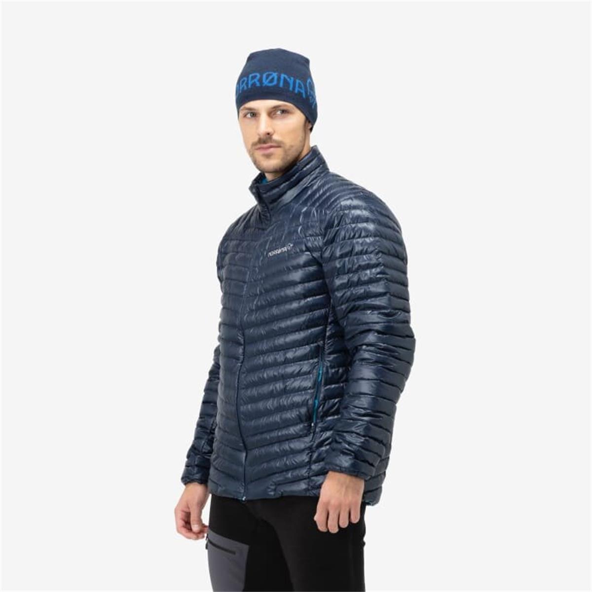 Norrona Herren Jacke Trollveggen Superlight Down Indigo Night Blue
