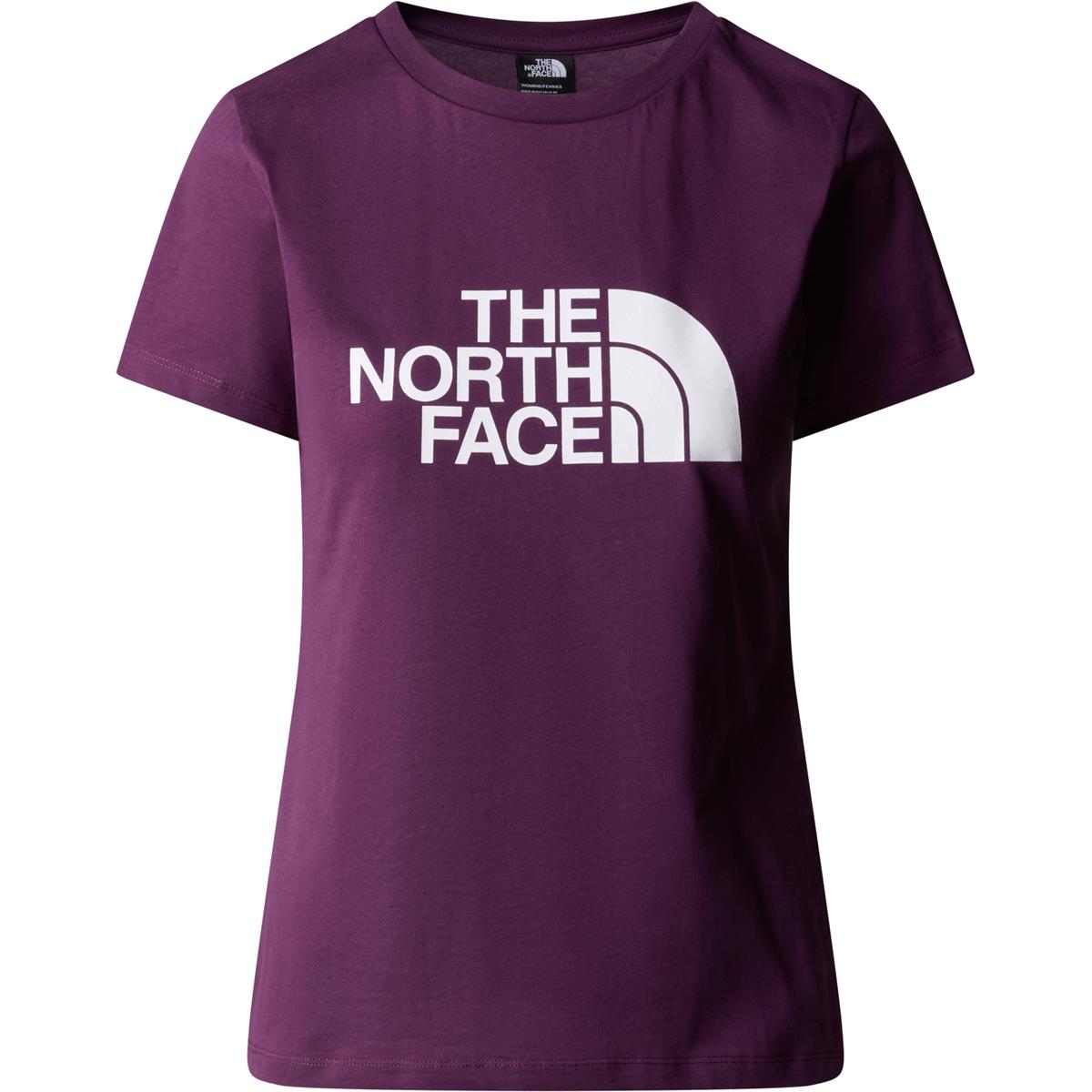 The North Face S/S Relaxed Easy Tee black current purple Damen T-Shirt