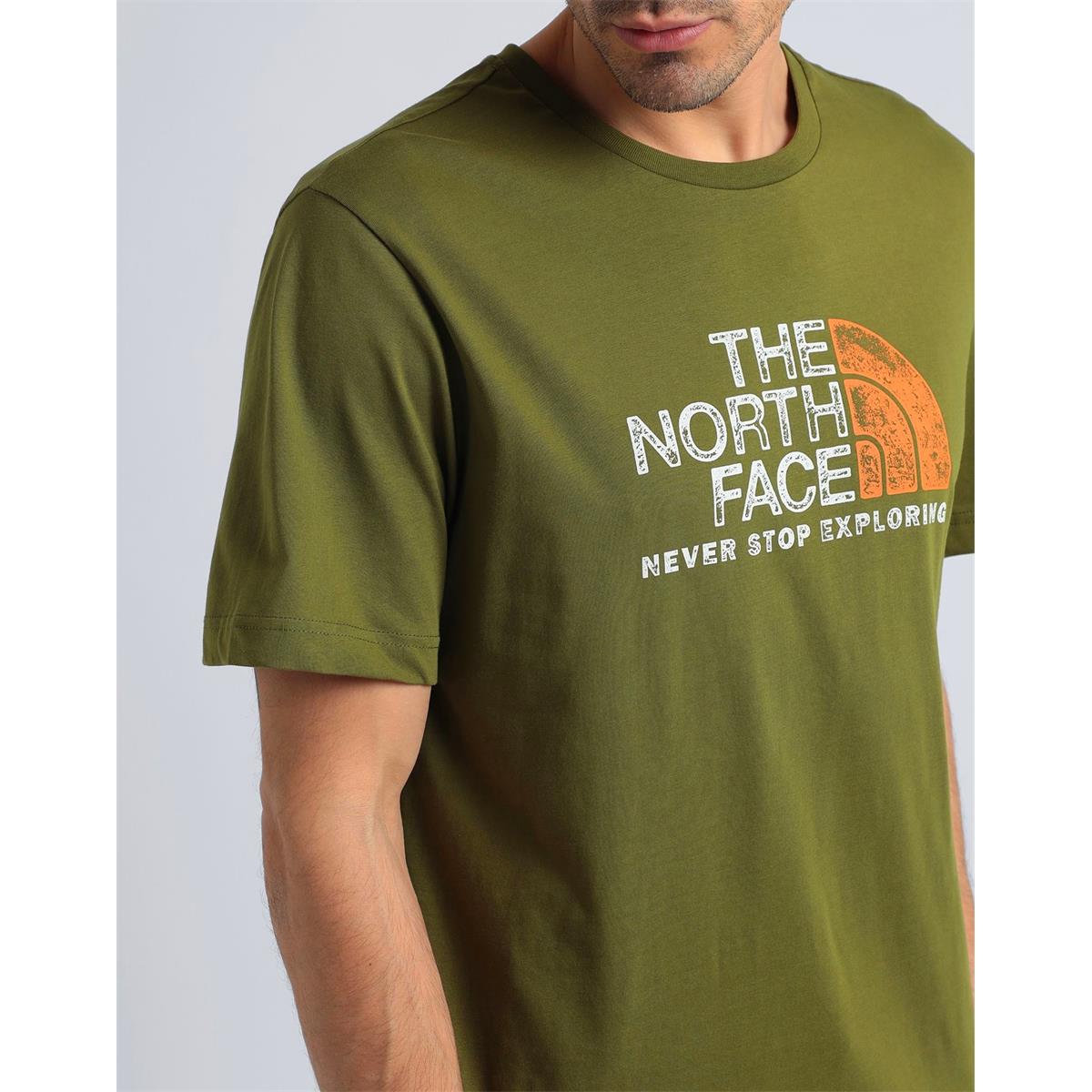 The North Face S/S Rust 2 Tee forest olive Herren T-Shirt